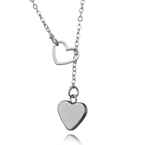 NEW heart lariat necklace - Picture 4 of 8